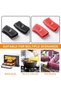 2-Piece Heat-Resistant Silicone Oven Mitts & Pot Holder Set, Non-Slip Anti-Scalding Cooking & Baking Gloves - 5