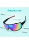 Unisex polarized cycling glasses, UV400 protection, sports sunglasses, comes with 5 replaceable lenses, cycling goggles - 3