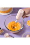 Electric hand mixer w/three speeds, equipped w/two detachable SS whisks, Kitchen whisk for baking, cakes, creams, dough - Pink (185W) - 3