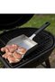 Anti-scalding BBQ spatula - For Kitchen - outdoor cooking - camping - grilling meat - steak - burgers | BBQ spatula | SS BBQ flipper/meat spatula | - 3
