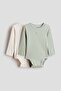 2-pack cotton bodysuits