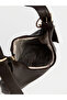 Leather look women's shoulder bag - 7