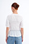 Drawstring Blouse P19574 - 6