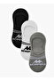 3PK MEN INVISIBLE SOCKS HALF TERRY