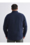 Plus Size Textured Men's Shirt - 4