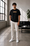 Unisex Oversize Embroidered Baki Hanma Yujiro Design 100% Cotton T-Shirt - 2