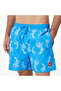 Regular Fit Men's Blue Swim Shorts - 4