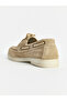 Lcw Steps Beige Lace-Up Suede Men's Loafer - 3