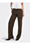 Onlpoptrash Mw Straıght Pnt Noos Brown Women's Trousers 15341829