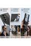Galaxy Z Fold 8 Ultra Case with Camera Protection, Transparent Design, Shock-Absorbing Metal Stand Cover - 2