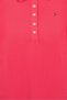 Women Slim Fit Short Sleeve Polo Shirt, Fuchsia - 5