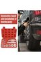 17-piece aluminum alloy bearing seat and seal installation tool set, wheel axle bushing removal tool kit, automotive repair. - 2
