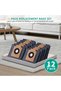 12 dust bags for Eufy X8 Pro/X10 Pro Omni robotic vacuum cleaners, complete with accessories, spare dust bags, and vacuum cleaner bags. - 2