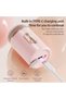 Women's shaver-women's intimate zone shaver-ladies' shaver-Mini electric shaver for ladies, 4.2x4.2x7.1 cm, Pink, Summer bikini line epilator - 4
