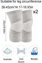 Bamboo fiber compression knee brace, suitable for sports and training. - 2