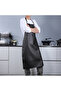 This waterproof and oil-resistant soft leather work apron is durable and features a thickened, extra-large waist and neck sling - 4