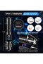 High-powered, zoomable LED flashlight with 5 modes, suitable for camping, hiking, and fishing. - 2
