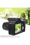 Digital SLR Camera, HD 18x Zoom Long Focal Length Portable Video Camera with 3.0 Inch LCD Screen, Standard + Wide Angle Lens for Travel - 4