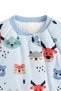 Winter Children's Sleeping Bag Cotton Lined 2.5 Tog Thick Fiber Filled Unisex 2-9 Years Old - 3