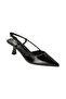 Pointed Slingback Heel Sandals - 2