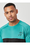 Colorblock Short Sleeves Activewear T-shirt - 3
