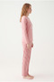 Women's seasonal long sleeve sweet dreams pajama set - 2