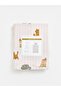 Mixed Striped and Cat Printed Cotton Single Duvet Cover Set (W6) - 2