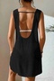 Backless Beach Dress with Slits - 5