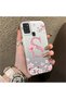 Samsung Galaxy A21S Compatible Silicone Edge Hard Back Case Couple Phone Case with Letter S Pattern - 3