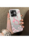 Tecno Spark Go 2024 Compatible Silicone Edge Hard Back Case Couple Phone Case with Letter S Pattern - 3