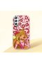 Pink Silicone Case with Shock-Absorbing Camera Protection Compatible with Samsung Galaxy M34