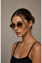 Aurelia Oval Rimless Metal Women's Sunglasses - 2