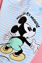 Mickey Mouse Print Rompers with Long Sleeves - 5