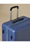 Navy 28 Inch Double Wheel Hard Trolley With TSA Lock - 4