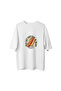 Sausage Casual Funny Design Printed Women's Oversize T-Shirt - 2