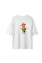 Sombrero Takan Musician Vector Art Printed Women's Oversize T-Shirt - 2