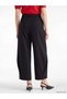 Black High Waist Wide Leg Women's Balloon Pants - 4