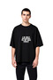 Just Don'T Talk to the Dog Printed Men's Oversize T-Shirt