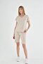 21198 Women's Short Sleeve Shorts Set - 6