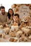 Teddy Bear Party Treat Set – 8 Cupcake Cases, 8 Toothpick Decorations, 8 Corn Boxes |   Teddy Bear Birthday Party Supplies - 7