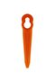100 plastic blades for STIHL PolyCut 2-2/3-2/FSA45/FSA57/FSE52 & L90 (orange)