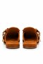 Muse Women's Suede Slippers with Beads and Tassel Detail - 4