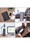 25-compartment black document organizer - 4