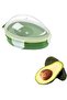 Portable Green Avocado Storage Container