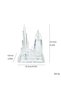 Dubai city landmark crystal ornaments Burj Khalifa model tourist souvenir office desktop decoration business gifts D0028B - 7