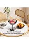 Stainless steel dessert cup set (2 pieces), striped, suitable for ice cream, silver. - 4