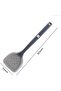 Non-stick spatulas (2-pack), heat-resistant and semi-transparent, suitable for making pancakes, khaki black. - 5