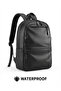 Waterproof Fabric and Zipper Feature Unisex Notebook and Backpack