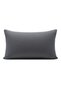 Petra Muslin Pillowcase 2-Pack 50X70 cm Anthracite Natural Cotton Breathable - 3