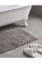 Grey Tufted Bathmat 50x80cm - 2